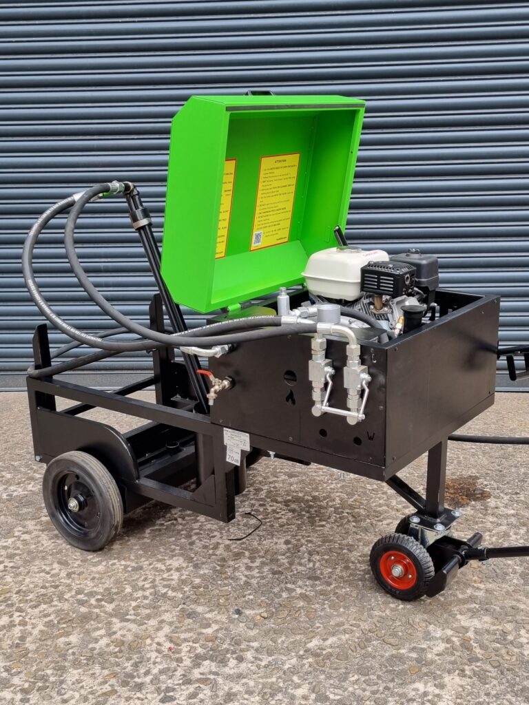 Ticab BS200 heated barrel bitumen emulsion sprayer
